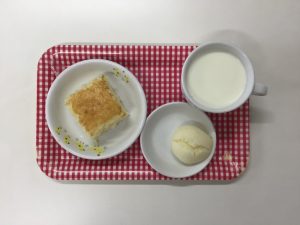 10月1日　今日の給食